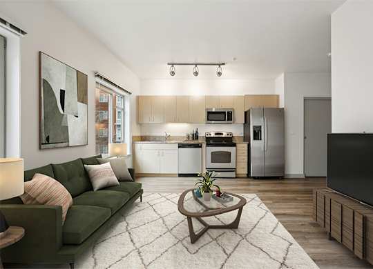 The Matisse apartments for rent near John's Landing - luxury vinyl plank flooring