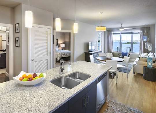 Apartments near Big Sand Lake | Orlando, FL | Lake Vue kitchen