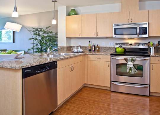 Apartments in Bellevue WA - Metro 112 Apartments - stainless steel appliances