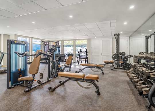 Apartments in Knox-Henderson, TX - Larq Henderson fitness center