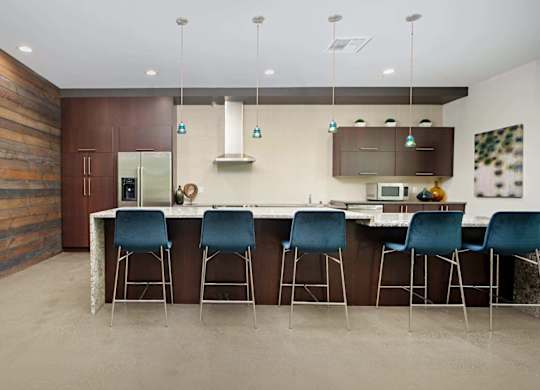 Metro 112 Apartments in Bellevue - Entertainment Kitchen