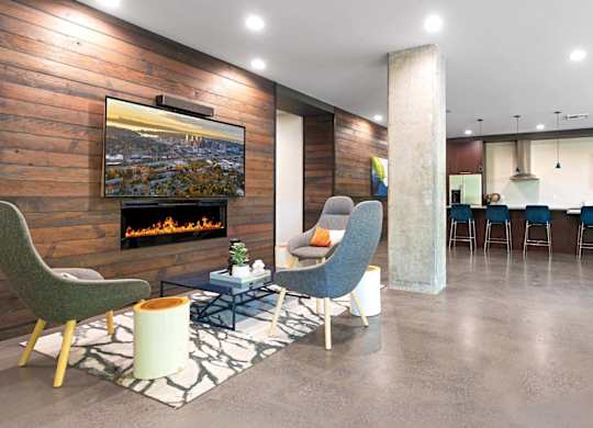 Metro 112 Apartments in Bellevue - Entertainment Suite