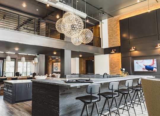 Cumberland apartments in Atlanta, GA | Vinings Lofts and Apartments | entertainment suite