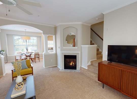Apartments for rent in Sammamish WA - Boulder Creek has Gas fireplaces in every home