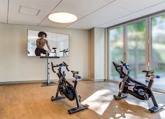 Velo Forest Hills Apartments - Boston, MA apartments - spin studio