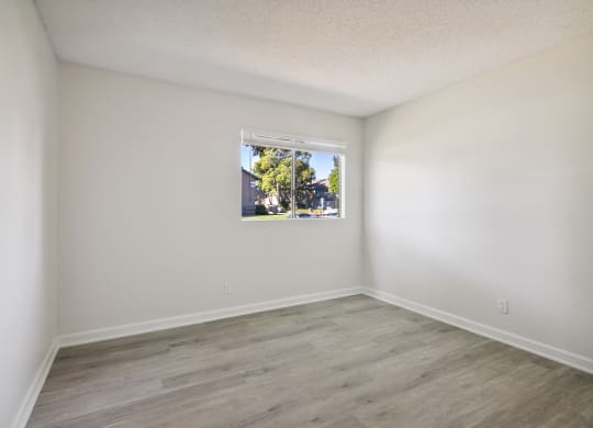 Waterleaf Apartments bedroom with window