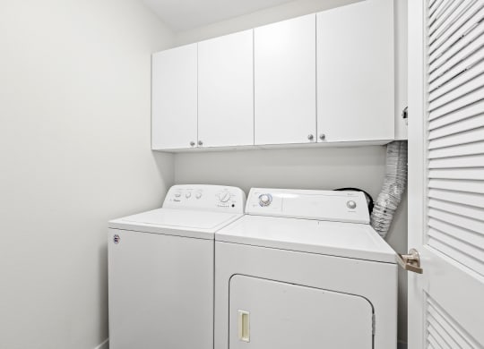Washer & Dryer In Unit