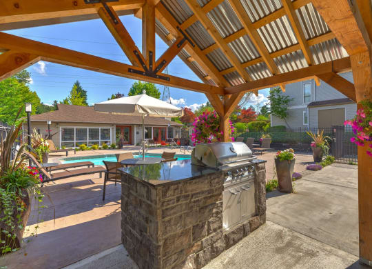 Pool and Grills