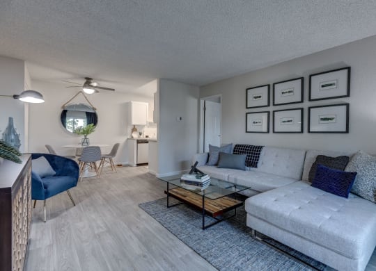 Living Room - The Berkshire Apartments