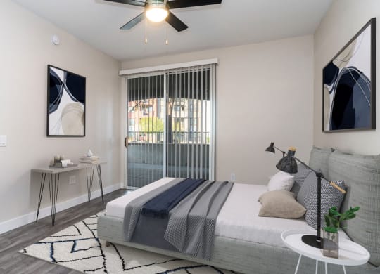 Renovated bedroom