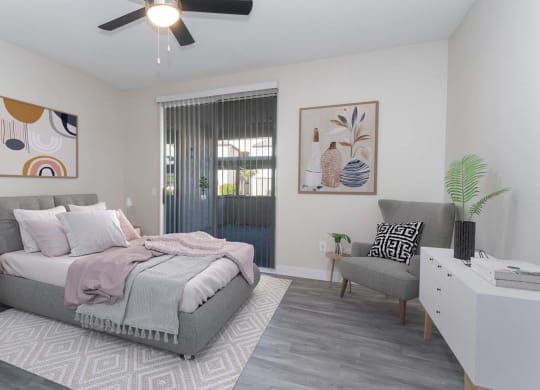 Renovated bedroom