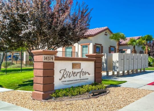 Apartments for Rent High Desert CA - Exterior View of Riverton of the High Desert's Building Showing Expansive Community and Green Landscaping at Riverton of the High Desert Apartments,Victorville, CA