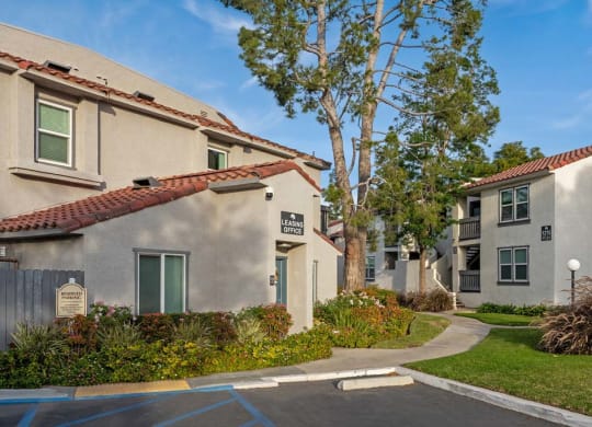 our apartments offer a parking lot for your car at Aspire Corona, Corona, CA