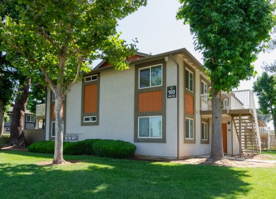 the exterior of a house with two trees in front of it at Aspire Redlands, Redlands, 92374