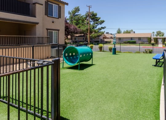 a playground for our residents at Riverton of the High Desert Apartments, Victorville, CA