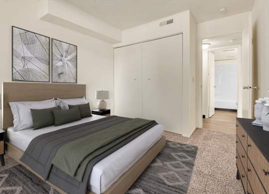 Cozy Bedroom at Indian Ridge Apartments, Davenport