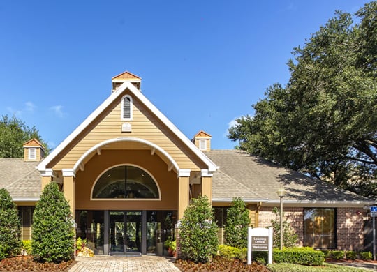 Clubhouse Exterior at Newport Colony Apartment Homes, Casselberry