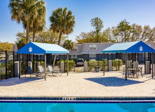 the swimming pool at the resort at longboat key club  at The Park at Chesterfield Apartment Homes, Tampa