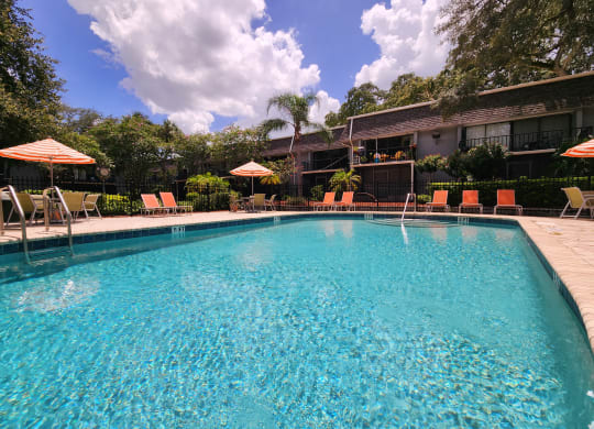 the swimming pool at the resort at governors residence at Greenwich Commons Apartment Homes, Tampa, FL