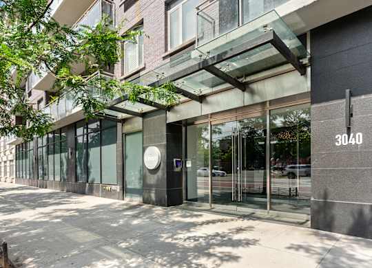 Front Exterior at The Grove Apartments, Astoria, New York