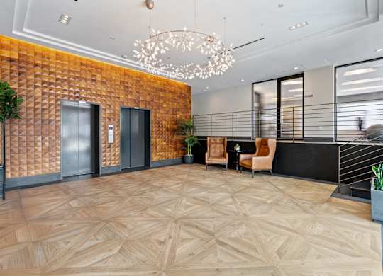 Community Lobby at The Grove Apartments, Astoria, 11102