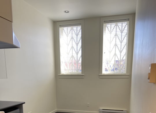 a look at the kitchen from the living room