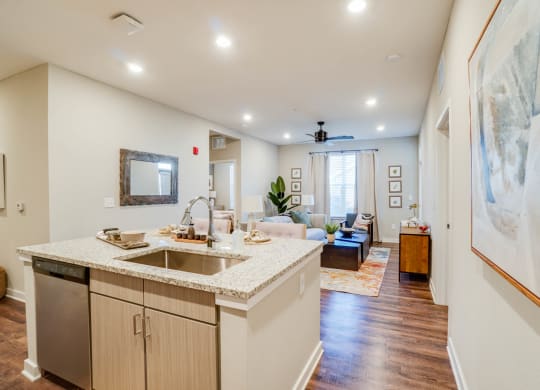 Kitchen Unit at Watermark at Urban Blu, Panama City Beach, Florida