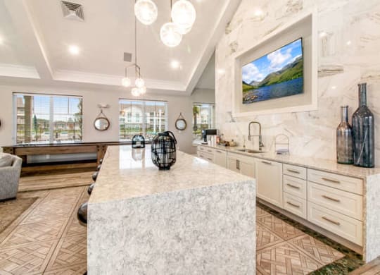 Clubhouse With Kitchen at Watermark at Urban Blu, Panama City Beach, FL, 32407