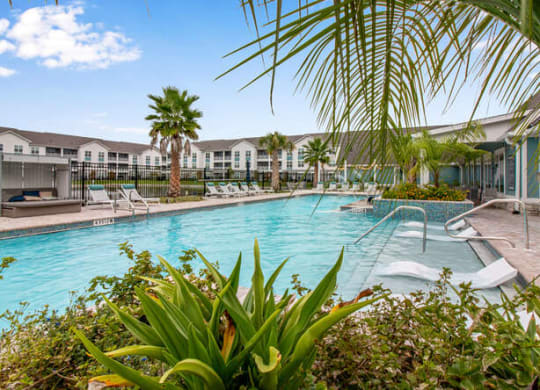 Swimming Pool With Relaxing Sundecks at Watermark at Urban Blu, Panama City Beach