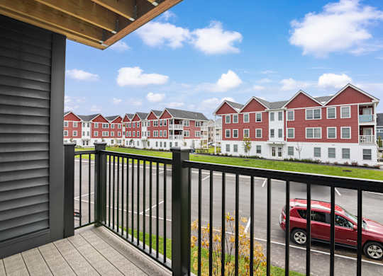 Enjoy Scenic Street Views and a Connected Neighborhood—Look Out Across to Your Neighbors from Your Private Balcony