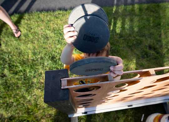 Kicking off summer with oversized fun! The Shindig brought games, laughter, and sunshine to our lawn—let the season begin