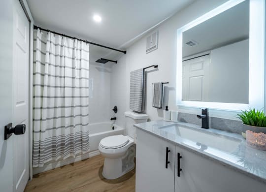Modern Bathroom at Northlake Apartments, Jacksonville FL