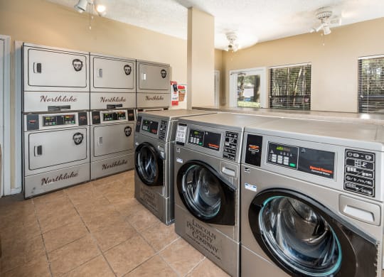Laundry room at Northlake Apartments, Jacksonville FL