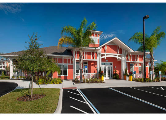 Exterior clubhouse