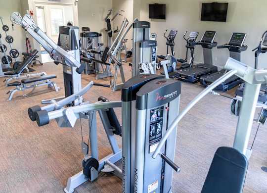 Four Seasons Logan Apartments and Townhomes High End Fitness Center
