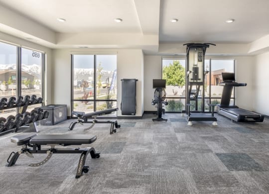 Residences Fitness Center with Cardio Equipment