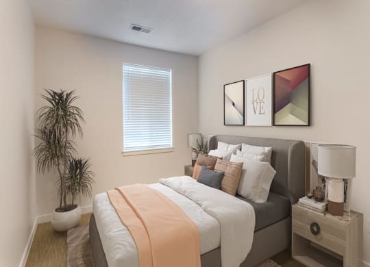 Comfy Bedroom at Meadows at Homestead