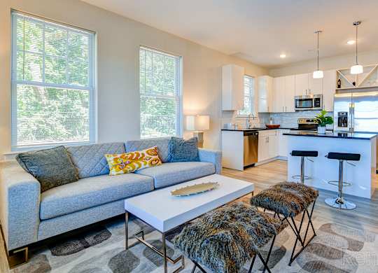Living And Kitchen at Solo at North Bergen, New Jersey, 07047