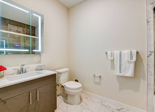 Bathroom at Solo at North Bergen, North Bergen, New Jersey