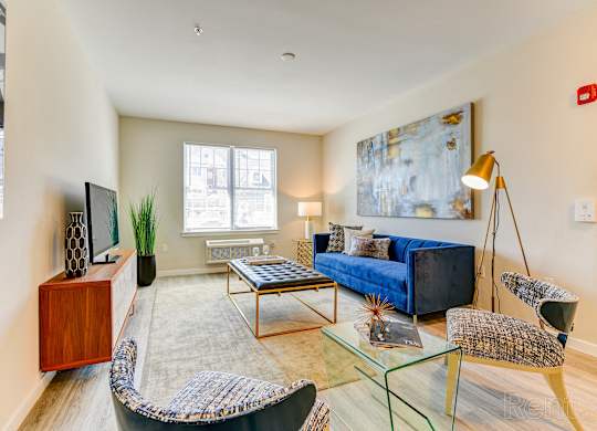 Large Living Area at Solo at North Bergen, North Bergen, NJ, 07047
