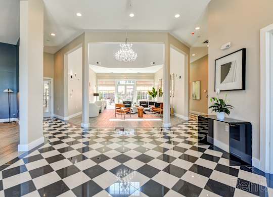 Clubhouse Lobby at Solo at North Bergen, New Jersey, 07047
