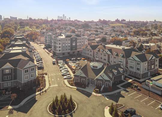Drone Elegant Exterior View at Solo at North Bergen, North Bergen