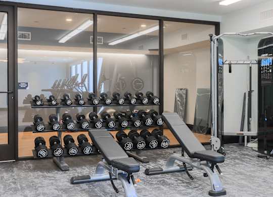 Free Weights at The Rail at Red Bank, New Jersey, 07701