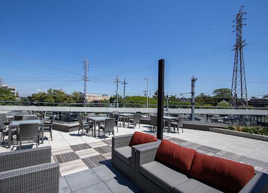 Rooftop Patio at The Rail at Red Bank, Red Bank, 07701