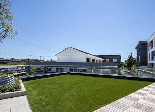 Green Outdoors at The Rail at Red Bank, New Jersey