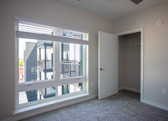 Bedroom at NOVI - luxury apartments in Concord, North Carolina