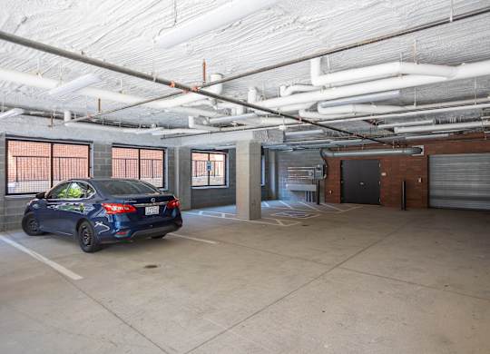 Parking garage at NOVI in Concord, North Carolina.