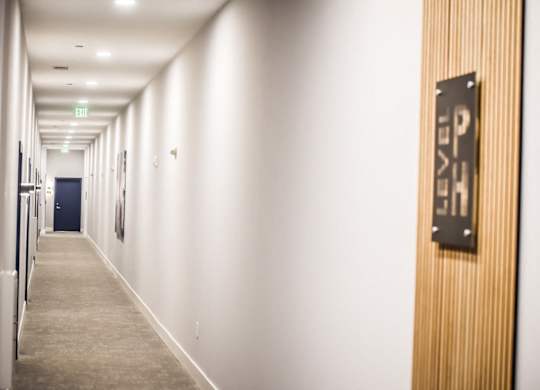 Hallway at Novi Flats
