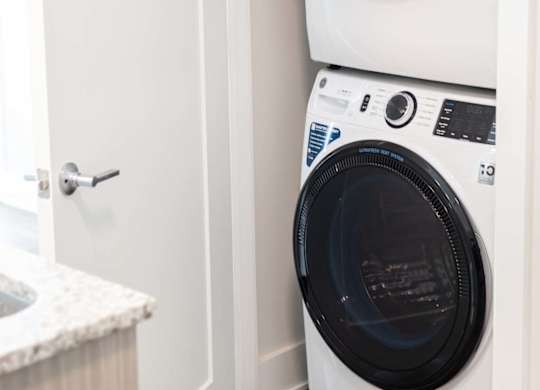 Each apartment at Novi in Concord, NC features a full-sized washer and dryer