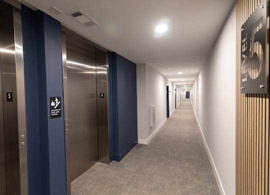 Common area at Novi Flats